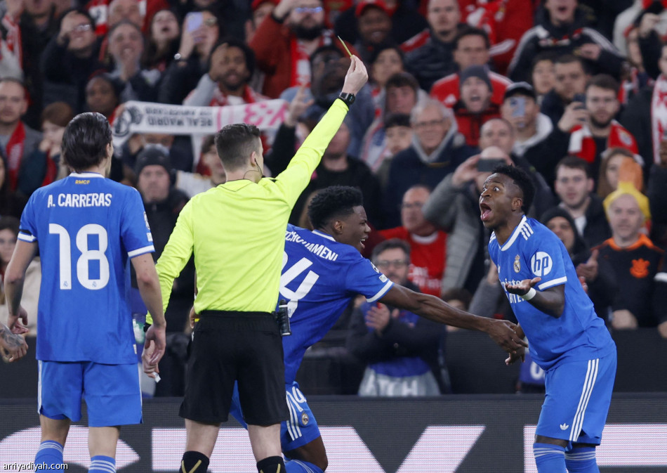 بهدف فينيسيوس.. الريال يقهر بنفيكا